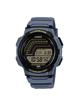 Casio - Men Metal Off White Dial Digital Watch - WS-1800-2AVDF (M)