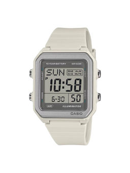 Casio - Unisex Off White Dial Digital Watch - W-221H-8AVDF (M)