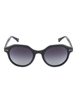 Opium Eyewear - Unisex Grey Round Sunglasses with Polarised Lens - OP-1874-C01
