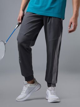 Technosport - Grey Men Solid Slim Fit Sports Jogger