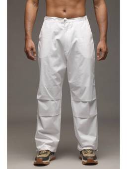 Bonkers Corner - White Parachute Pants