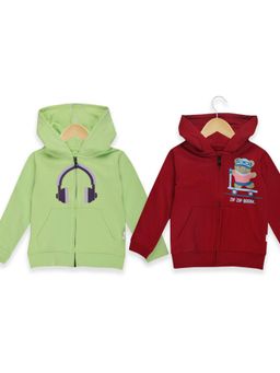 The Mom Store - Zipper Dj Neon Boom Jacket (Pack of 2)