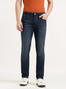 United Colors of Benetton - Men Blue Cotton Blend Solid Jeans