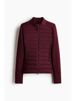 H&M - Women Red Hybrid Padded Jacket With Thermomove