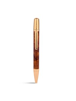 Vanderbilt New York - Wood Finish & Gold Shake Sphere Signature Rollerball Pen