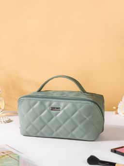 Nestasia - Green Cosmetic Makeup Bag Large Multipurpose