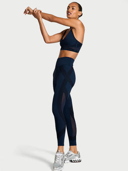 Victoria's Secret - Blue Polyamide Skinny Sports Tights