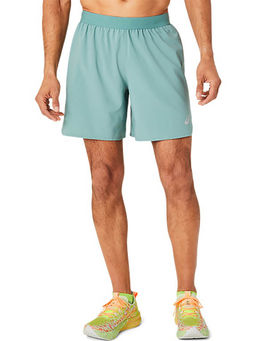 ASICS - Blue Polyester Regular Shorts