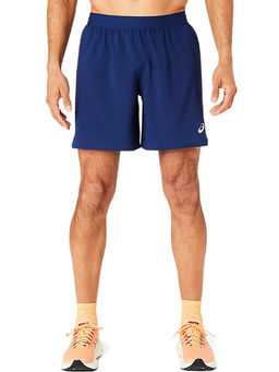 ASICS - Blue Polyester Regular Shorts