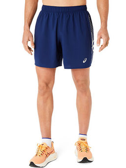 ASICS - Blue Polyester Regular Shorts