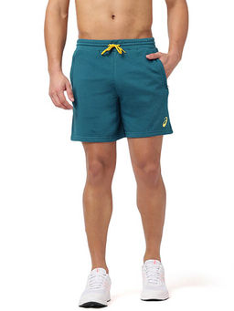 ASICS - Teal Cotton Regular Shorts