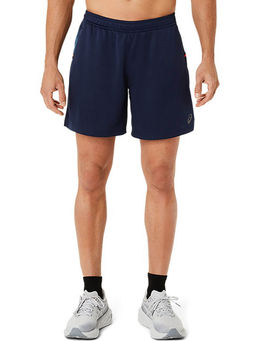 ASICS - Navy Blue Polyester Regular Shorts