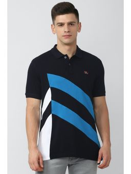 Van Heusen - Navy Polo T-Shirt