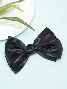 Stol'N - Black Cotton Hair Clip