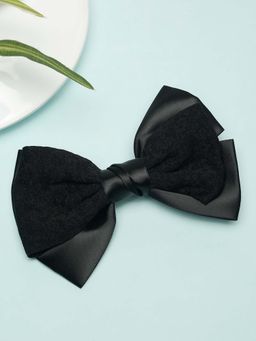 Stol'N - Black Cotton Hair Clip