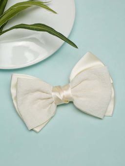 Stol'N - Cream Cotton Hair Clip