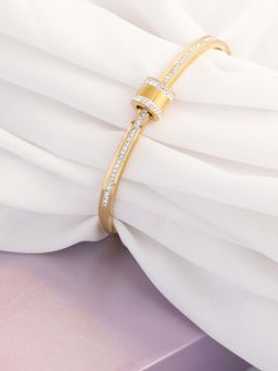 Vogue Panash - White Brass Stones Bracelet