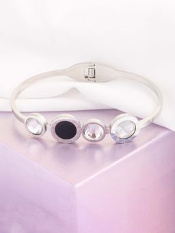 Vogue Panash - White Brass Stones Bracelet