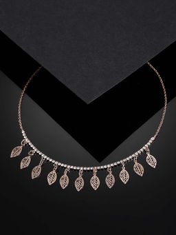 Vogue Panash - Gold Brass Statement Necklace