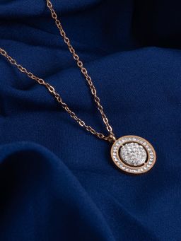 Vogue Panash - White Brass Stones Necklace