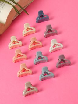 Stol'N - Multi-Color Plastic Claw Clips (Pack of 12)