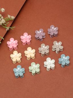 Stol'N - Multi-Color Plastic Claw Clips (Pack of 12)