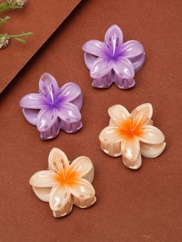 Stol'N - Multi-Color Plastic Claw Clips (Pack of 4)