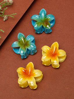 Stol'N - Multi-Color Plastic Claw Clips (Pack of 4)