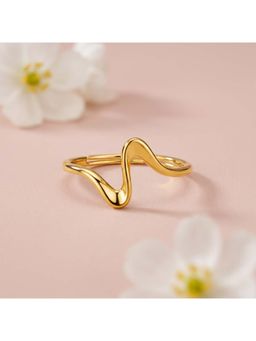 Zavya - Gold Sterling Silver Jewellery Ring