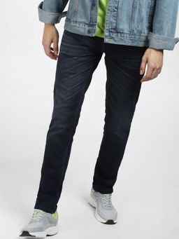 Jack & Jones - Dark Blue Low Rise Ben Skinny Jeans
