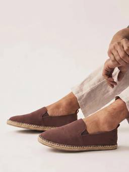 Styli - Men Brown Synthetic Sole Espadrilles