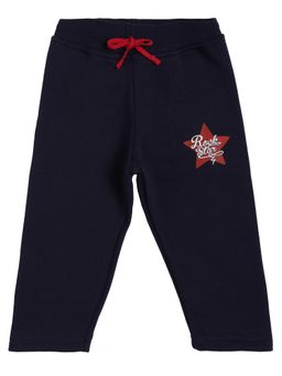 Bodycare - Boys Solid Navy Fleece Trackpant