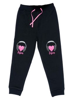 Bodycare - Girls Solid Trackpant - Black