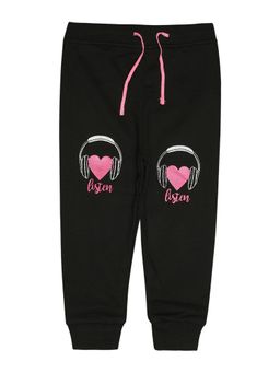 Bodycare - Girls Solid Trackpant - Black