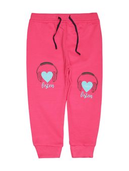 Bodycare - Girls Solid Trackpant - Fuchsia