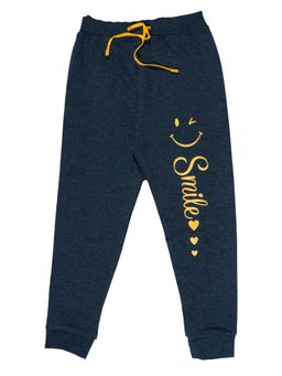Bodycare - Girls Solid Trackpant - Anthra Melange