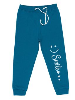 Bodycare - Girls Solid Trackpant - Caribbean Blue