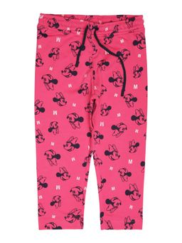 Bodycare - Girls Minnie & Friends Printed Trackpant - Fuchsia