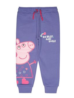 Bodycare - Girls Peppa Pig Printed Trackpant - Lavender