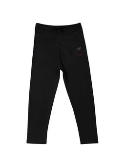 Bodycare - Girls Cotton Trackpant Solid Black
