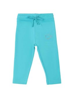 Bodycare - Girls Cotton Trackpant Solid Sea Green