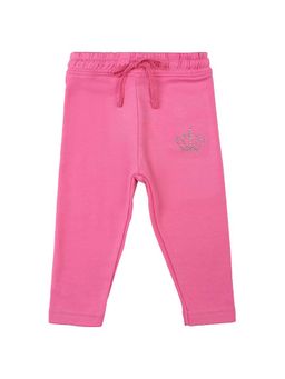 Bodycare - Girls Cotton Trackpant Solid Aurora Pink
