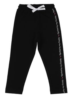 Bodycare - Girls Cotton Trackpant-Black