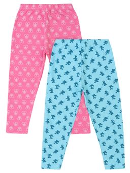 Bodycare - Minnie & Friends Girls Trackpant Aurora Pink and Turquoise (Pack of 2)