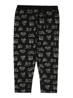Bodycare - Boys Printed Trackpant - Black