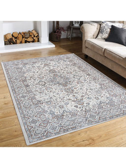 OBSESSIONS - Anti-Static Polypropylene Ethnic Carpet Grey