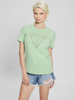 Guess - Vintage Logo Pure Cotton Printed T-Shirt