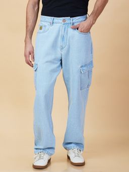 Being Human - Mens Bottom Denim Light Tone Jeans