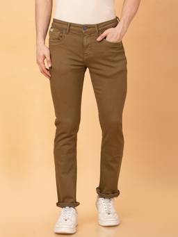 Being Human - Mens Bottom Denim Brown Jeans