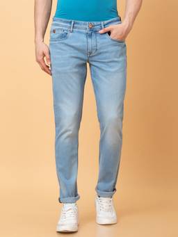 Being Human - Mens Bottom Denim Light Tone Jeans